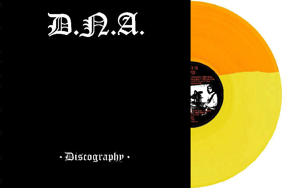 D.N.A. - Discography NEW LP (orange/yellow vinyl)