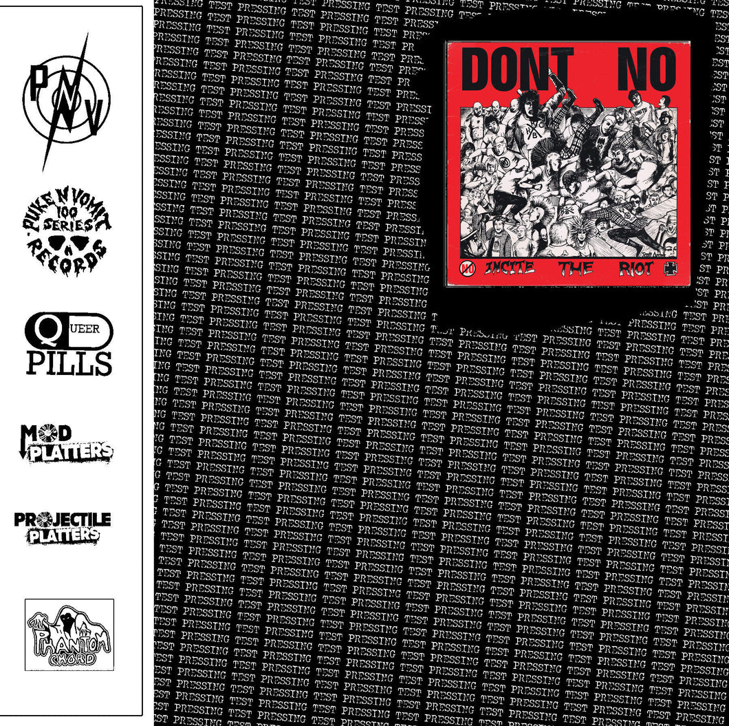 Don't No - Incite The Riot USED LP (test press)