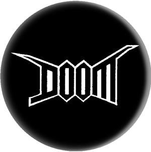 DOOM LOGO button (1 inch)
