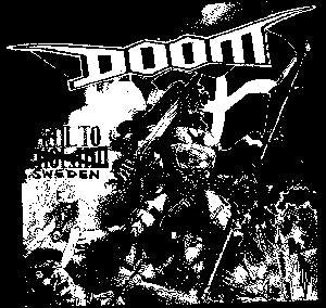 DOOM SWEDEN back patch