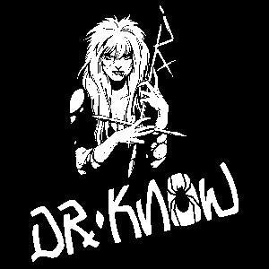 DR KNOW sticker