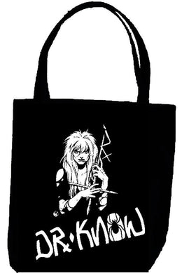 DR KNOW tote