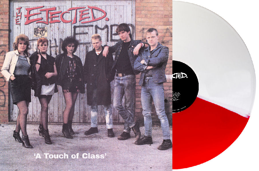 Ejected ‎- A Touch Of Class NEW LP (clear/red split vinyl)