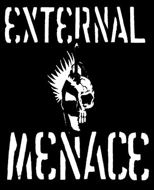 EXTERNAL MENACE back patch