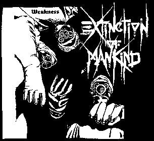 EXTINCTION OF MANKIND back patch