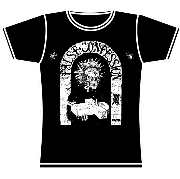 FALSE CONFESSION cross GIRLS TSHIRT