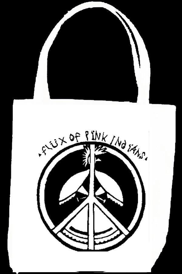 FLUX OF PINK INDIANS PEACE tote