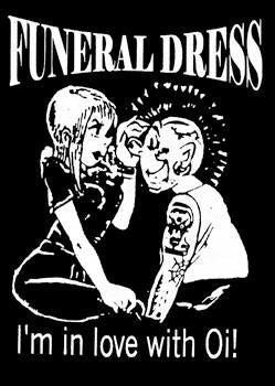 FUNERAL DRESS OI back patch pukenvomitrecords