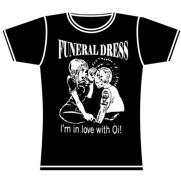FUNERAL DRESS OI GIRLS TSHIRT