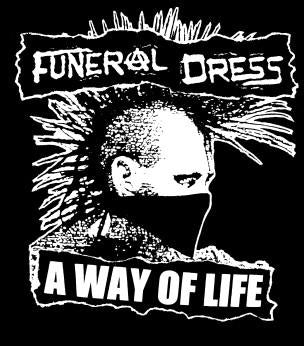 FUNERAL DRESS WAY back patch