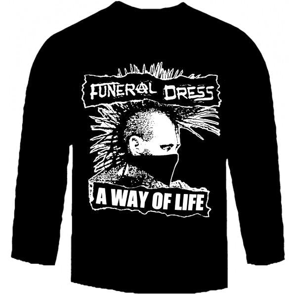 FUNERAL DRESS WAY long sleeve pukenvomitrecords.com FUNERAL DRESS WAY long sleeve pukenvomitrecords.com