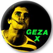 GEZA X 1.5"button