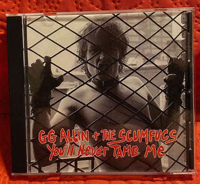 GG Allin ‎- You'll Never Tame Me NEW CD