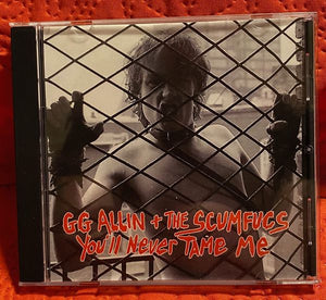 GG Allin ‎- You'll Never Tame Me NEW CD