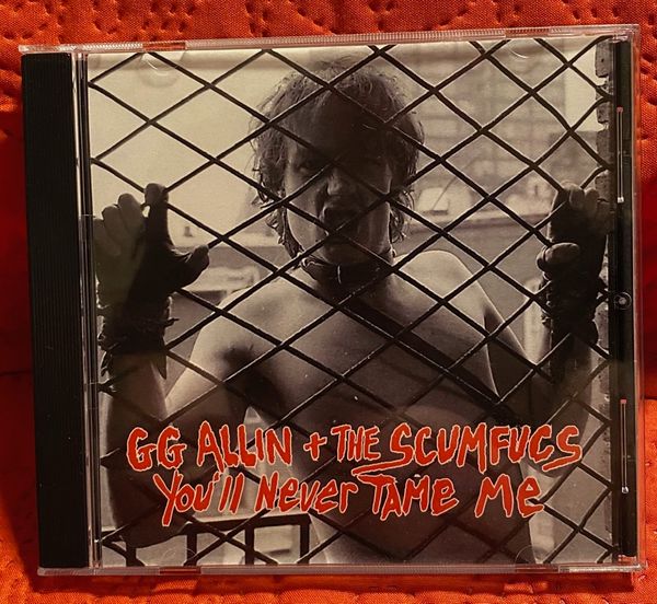 GG Allin ‎- You'll Never Tame Me NEW CD