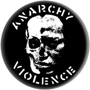 GISM - ANARCHY VIOLENCE big button – pukenvomitrecords.com