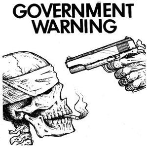 GOVERNMENT WARNING patch