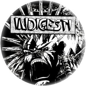 INDIGESTI button (1 inch)