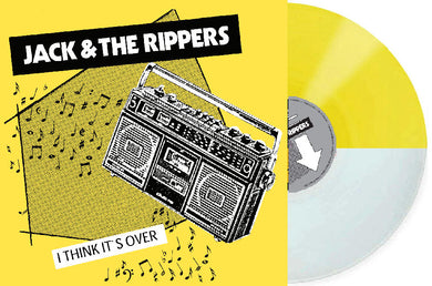 Jack & The Rippers - I Think It's Over NEW LP (yellow/white split vinyl)