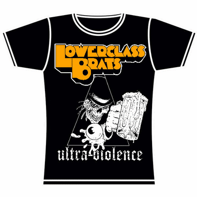LOWER CLASS BRATS ULTRA VIOLENCE GIRLS TSHIRT
