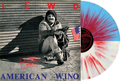 Lewd - American Wino NEW LP (american splatter vinyl)