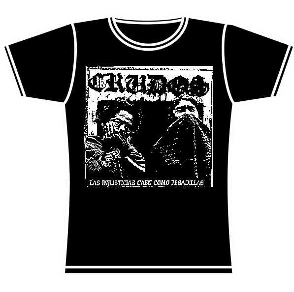 LOS CRUDOS INJUSTICIAS GIRLS TSHIRT