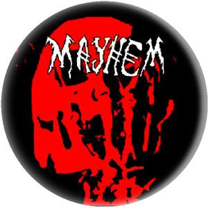MAYHEM button (1 inch)
