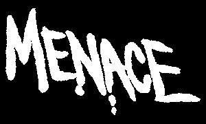 MENACE LOGO sticker