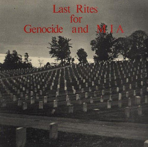 MIA/Genocide - Last Rites NEW LP (black vinyl w/ poster ltd to 100)