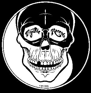 MYSTIC SKULL back patch