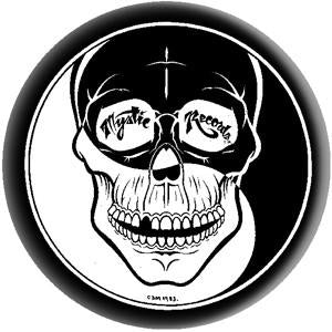 MYSTIC SKULL button (1 inch)