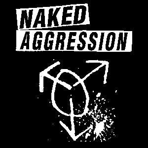 NAKED AGGRESSION sticker