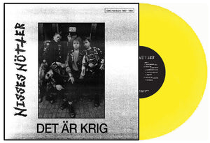 Nisses Notter - Det Ar Krig (83 to 85) NEW LP (yellow vinyl)