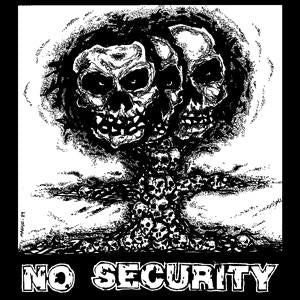 NO SECURITY sticker