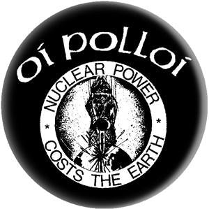 OI POLLOI NUCLEAR button (1 inch)