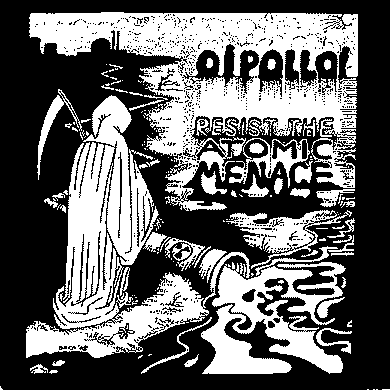 OI POLLOI menace back patch