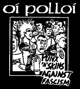 OI POLLOI PUNX back patch