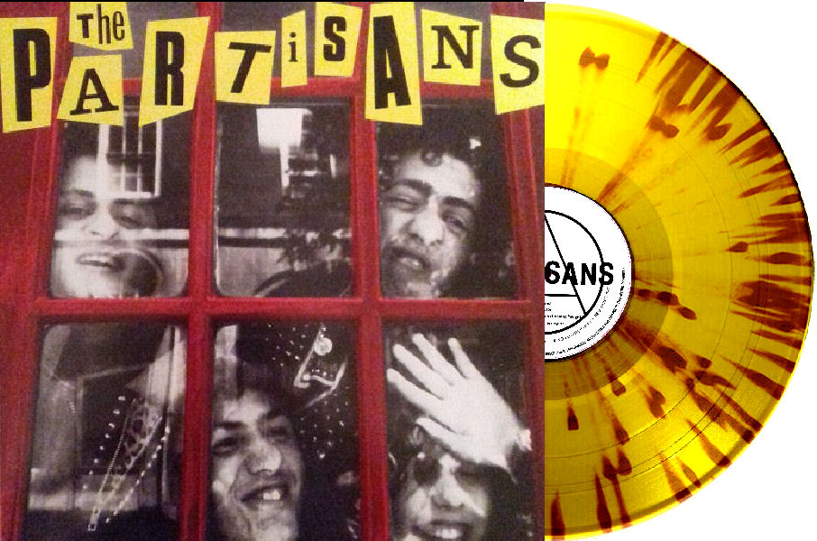 Partisans - S/T NEW LP (indie exclusive yellow w/maroon splatter vinyl)