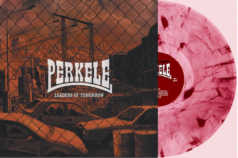 Perkele - Leaders Of Tomorrow NEW LP (clear w/ oxblood smoke vinyl)