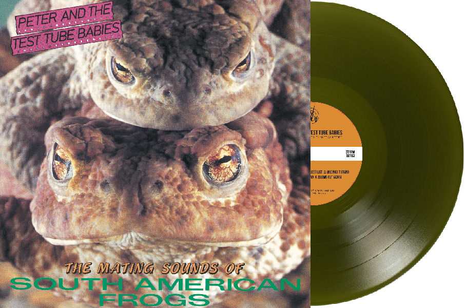 Peter And The Test Tube Babies - The Mating Sounds Of South American Frogs NEW LP (swamp green vinyl)