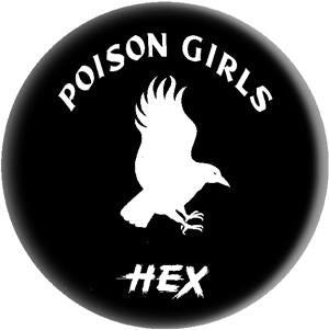 POISON GIRLS button (1 inch)