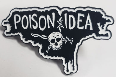 POISON IDEA ENAMEL BADGE