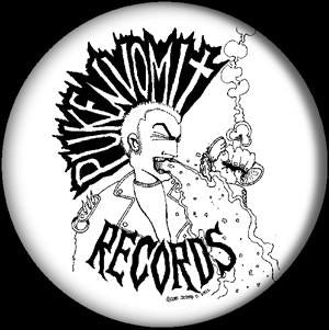 PNV RECORDS button (1 inch)