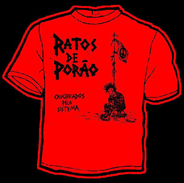 RATOS DE PORAO CRUCIFIED shirt