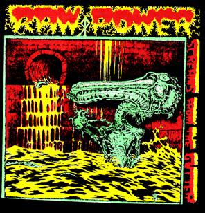 RAW POWER SCREAMS back patch