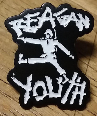 REAGAN YOUTH ENAMEL BADGE