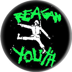 REAGAN YOUTH SOLDIER button