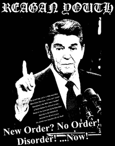 REAGAN YOUTH order back patch
