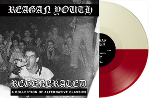 Reagan Youth - Regenerated (early versions of your favorites) NEW LP (white/red split vinyl)