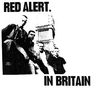 RED ALERT BRITAIN back patch